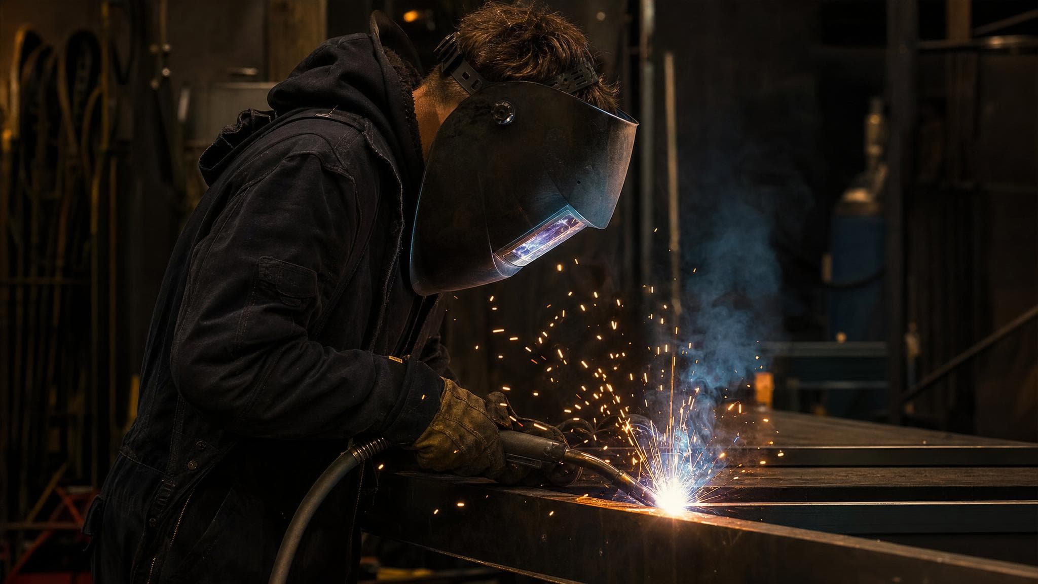 Welding & Ironwork trade in action